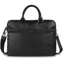 Bugatti kožená taška na notebook 17" Black Magic 49127601 černá