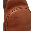 The Chesterfield Brand kožená taška přes rameno Bowey C58.070331 koňaková logo