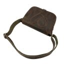 BULL&HUNT Kožená taška přes rameno TWENTY FIVE HEART 25-0272 hnědá