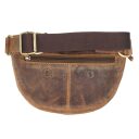 Greenburry kožená vintageledvinka Leo 1743D-25 hnědá zadní strana