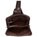 The Chesterfield Brand Dámský kožený batoh do města Amanda C58.014701 hnědý