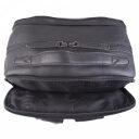 The Chesterfield Brand Kožený batoh na notebook 15,6" Natalie C58.700200 černý zadní kapsa