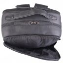 The Chesterfield Brand Kožený batoh na notebook 15,6" Natalie C58.700200 černý přední kapsa