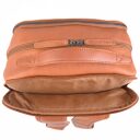 The Chesterfield Brand Kožený batoh na notebook 15,6" Natalie C58.700231 koňakový zadní kapsa