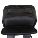 The Chesterfield Brand Kožený batoh na notebook 15,6" Soraja C58.700000 černý přihrádky