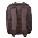 The Chesterfield Brand Kožený batoh na notebook 15,6" Soraja C58.700001 hnědý zadní strana