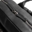 The Chesterfield Brand Kožený batoh na notebook Marvello C58.035000 černý dvoucestný zip