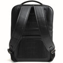 The Chesterfield Brand Kožený batoh na notebook Quincy C58.035200 černý zadní strana