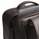 The Chesterfield Brand Kožený batoh na notebook Quincy C58.035201 hnědý přihrádka na notebook