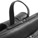 The Chesterfield Brand Kožený batoh na notebook Roswerra C58.034900 černý dvoucestný zip