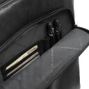 The Chesterfield Brand Kožený batoh na notebook Roswerra C58.034900 černý přední přihrádka