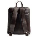 The Chesterfield Brand Kožený batoh na notebook Rosverra C58.034901 hnědý zadní strana