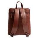 The Chesterfield Brand Kožený batoh na notebook Rosverra C58.034931 koňakový zadní strana