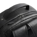 The Chesterfield Brand Kožený batoh na notebook Serenzo C58.035100 černý dvoucestný zip