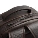 The Chesterfield Brand Kožený batoh na notebook Serenzo C58.035101 hnědýdvoucestný zip