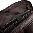 The Chesterfield Brand Kožený batoh na notebook Serenzo C58.035101 hnědý přihrádka na notebook