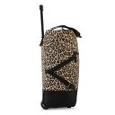 PUNTA wheel Nákupní taška na kolečkách 10008-0112 hnědá leopardí vzor boční náhled