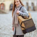 PUNTA wheel Nákupní taška na kolečkách 10422-2900 béžová přes rameno