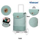 Andersen Nákupní taška na kolečkách SCALA SHOPPER® TILDE TILDE 112-226-50 světle zelená detail