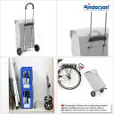 Andersen Nákupní taška na kolečkách SCALA SHOPPER® TILDE TILDE 112-226-50 světle zelená