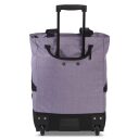 Fabrizio Nákupní taška na kolečkách Punta wheel 10183-1800 světle fialová zadní strana