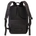 BestWay Sportovní batoh 40x20x25 cm Cabin Pro Small 40328-0100 černý - polstrovaná záda s mesh tkaninou