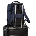 BestWay Sportovní batoh 40x20x25 cm Cabin Pro Small 40328-0600 modrý připevněný k rukojeti kufru