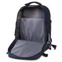 BestWay Cestovní batoh 40x20x25 cm Cabin Pro Small 40328-0600 modrý - přihrádka na notebook