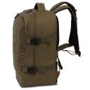 Cestovní batoh 40x20x25 cm BestWay Cabin Pro Small 40328-2600 zelený - boční strana
