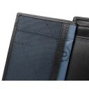 Bugatti kožená peněženka DUE 49110601 černá detail přihrádka