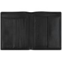Bugatti pánská kožená peněženka RFID Black Magic 49123601 černá otevřená
