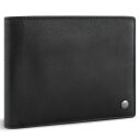 Bugatti pánská kožená peněženka RFID Black Magic 49123701 černá přední strana
