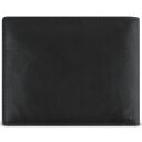 Bugatti pánská kožená peněženka RFID Black Magic 49123801 černá zadní strana