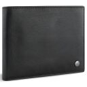 Bugatti pánská kožená peněženka RFID Black Magic 49123801 černá přední strana