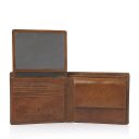 Luxusní pánská kožená peněženka Rien Castelijn & Beerens 524190 NT koňaková - vnitřní klopa s přihrádkou na fotografie