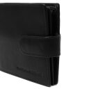Pánská kožená peněženka RFID Curtis C08.051200 černá zapínání s drukem