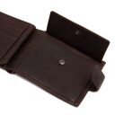 Pánská kožená peněženka RFID Curtis C08.051201 hnědá přihrádka na mince