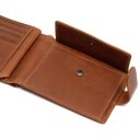 Pánská kožená peněženka RFID Curtis C08.051231 koňaková přihrádka na mince