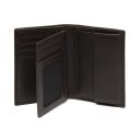 Pánská kožená peněženka RFID Hanson C08.052801 hnědá vnitřní náhled