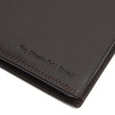 Pánská kožená peněženka RFID Hanson C08.052801 hnědá logo