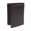 Pánská kožená peněženka RFID Leroy C08.053001 hnědá zadní strana