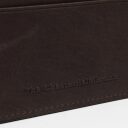 The Chesterfield Brand Pouzdro na karty RFID C08.900201 hnědé logo