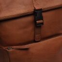 Rolovací kožený batoh The Chesterfield Brand Bero C58.031131 koňakový - detail spony