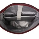 DANIEL RAY Rolovací batoh na notebook 15″ Highlands DRS25.1086M.57 burgundy otevřený