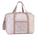 Skládací cestovní taška / palubní zavazadlo 49x35x22 cm Worldpack  10513-2100 růžovo-bílá