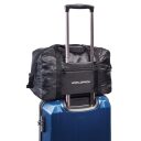 Skládací cestovní taška / palubní zavazadlo Ryanair 40x25x20 cm Worldpack 10464-0100 černá na madle kufru