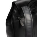 The Chesterfield Brand Stylový dámský kožený batoh Camden černý zadní přihrádka