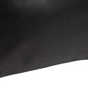 The Chesterfield Brand Stylový dámský kožený batoh Camden hnědý logo