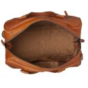 The Chesterfield Brand Kožená cestovní taška - weekender Volenza C20.006031 koňaková přihrádky