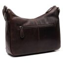The Chesterfield Brand Kožená kabelka přes rameno Valenora C48.141101 hnědá zadní strana
